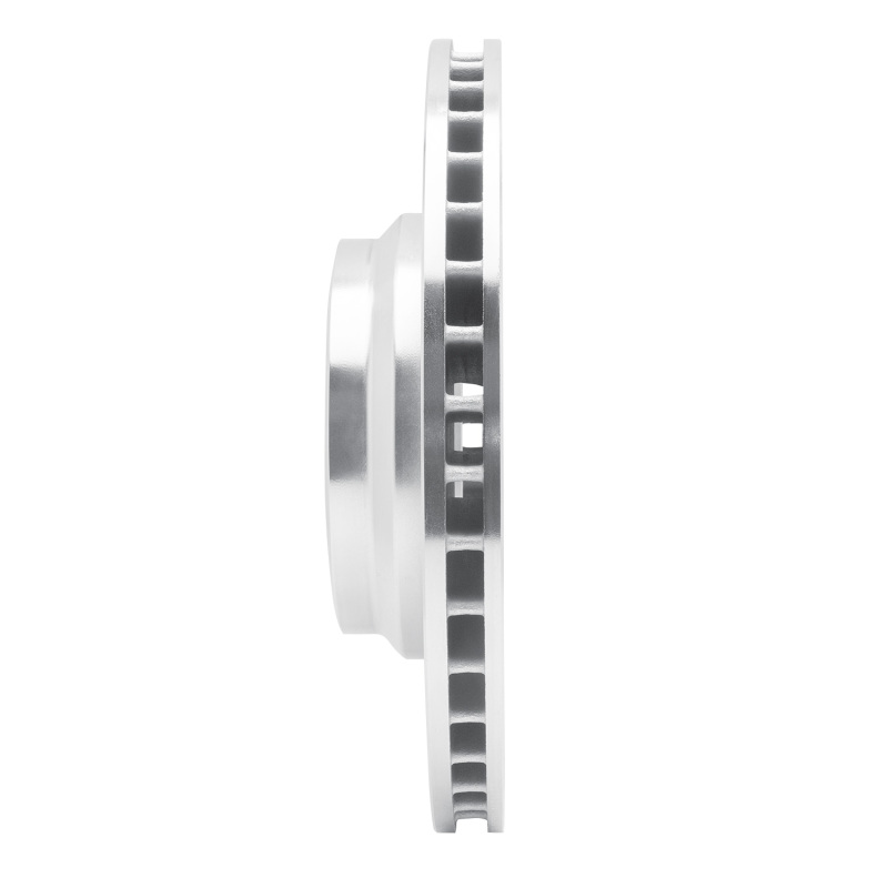 BMW 335XI Brake Rotor (1) - Front Left - R1 Concepts - Drilled & Slotted - Silver - `07-`15